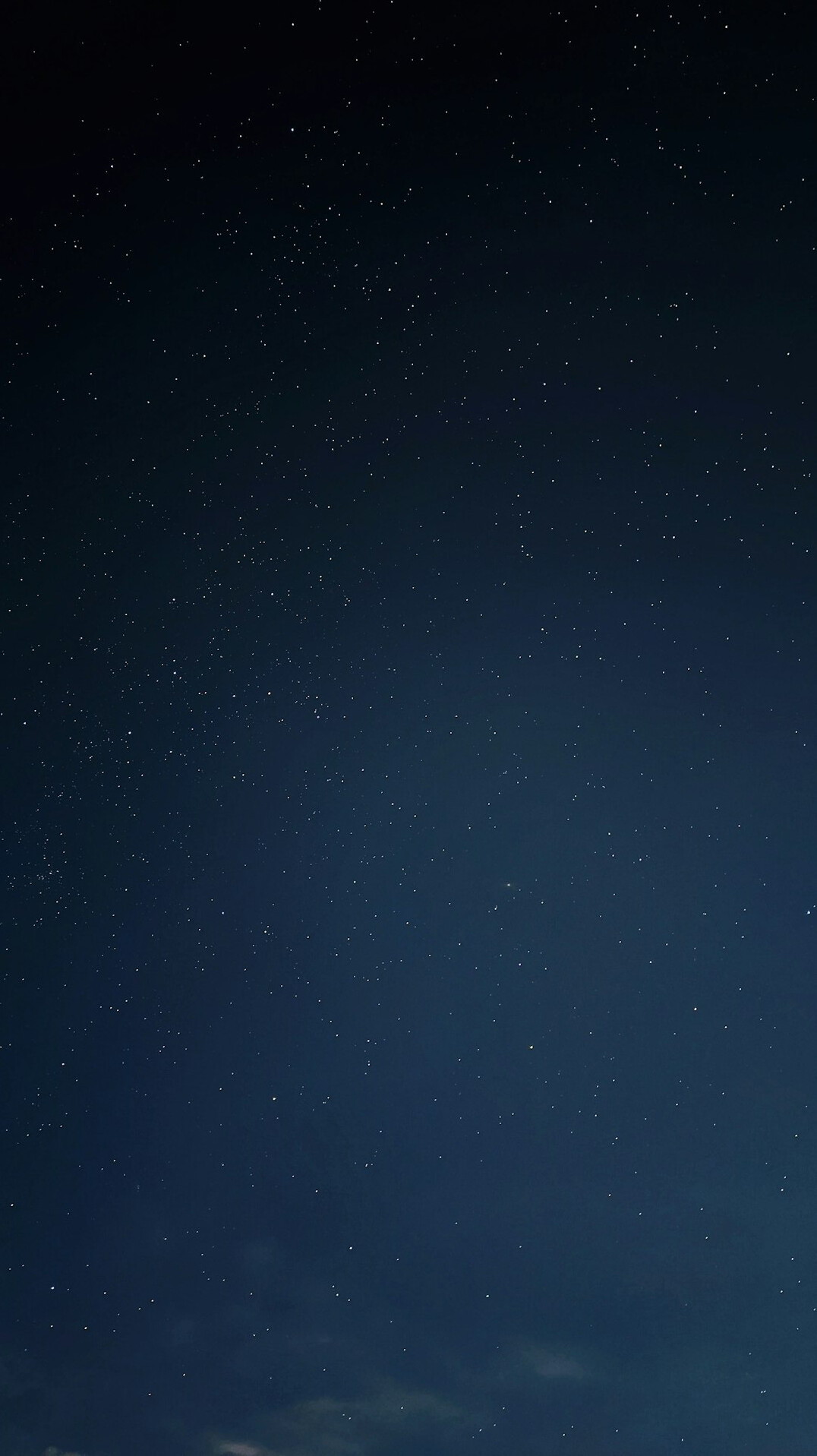 night sky with lights